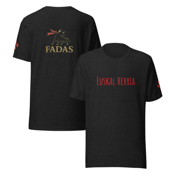 T-shirt « Euskal Herria » – Noir ou Blanc – Coton Premium – Image 5