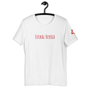 T-shirt « Euskal Herria » – Noir ou Blanc – Coton Premium